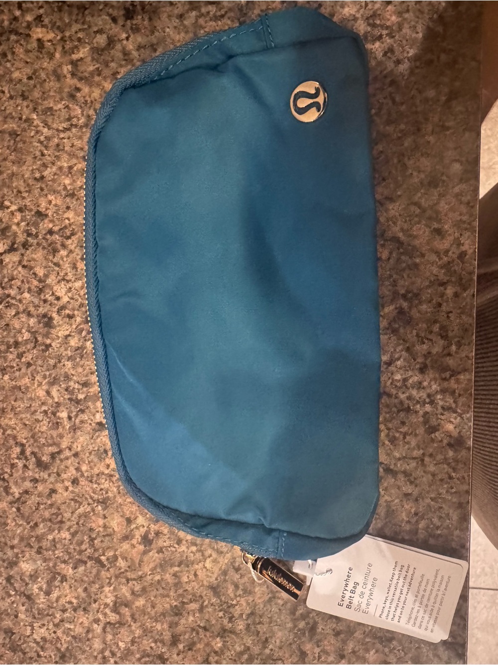 lululemon athletica Teal Travel Pouch
